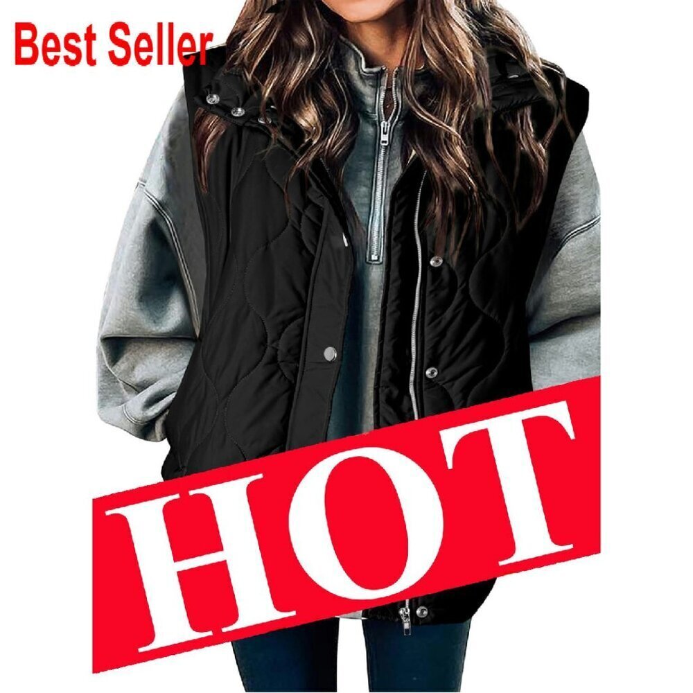 Cropped Puffer Vest Lightweight Quilted Stand Collar Sleeveless Chic Y2K